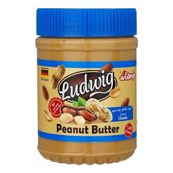 لودویگ کره بادام زمینی ساده 350 گرم